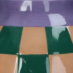 Vase Artistic Strikes orange / grün D 22 H 22 cm