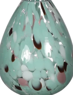 Vase Lily grün D 12 H 15 cm