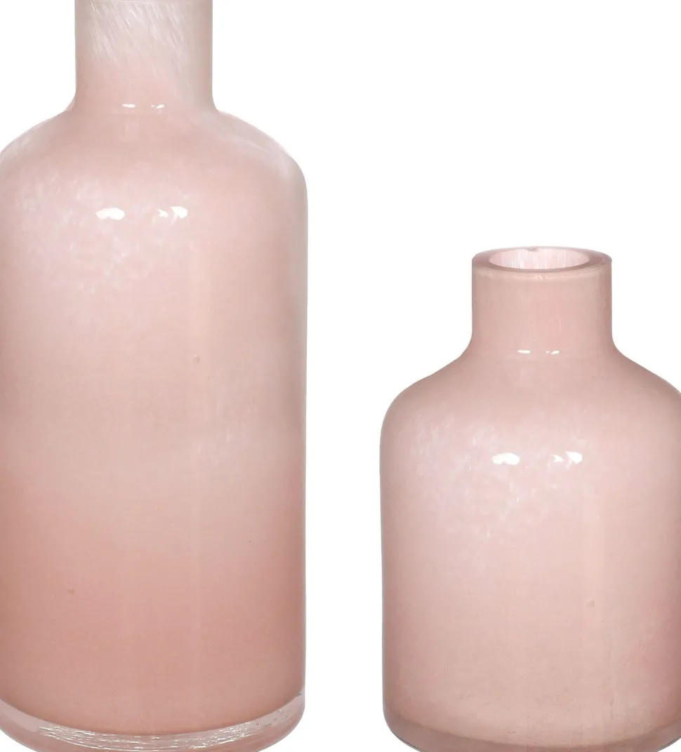 Vase Lupin rosa D 10 H 15 cm