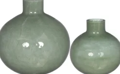 Vase Rose grün D 18 H 18 cm