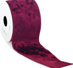 Vivant Weihnachtsband Velvet bordeaux 300 x 7 cm