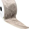 Vivant Weihnachtsband Velvet taupe 300 x 7 cm