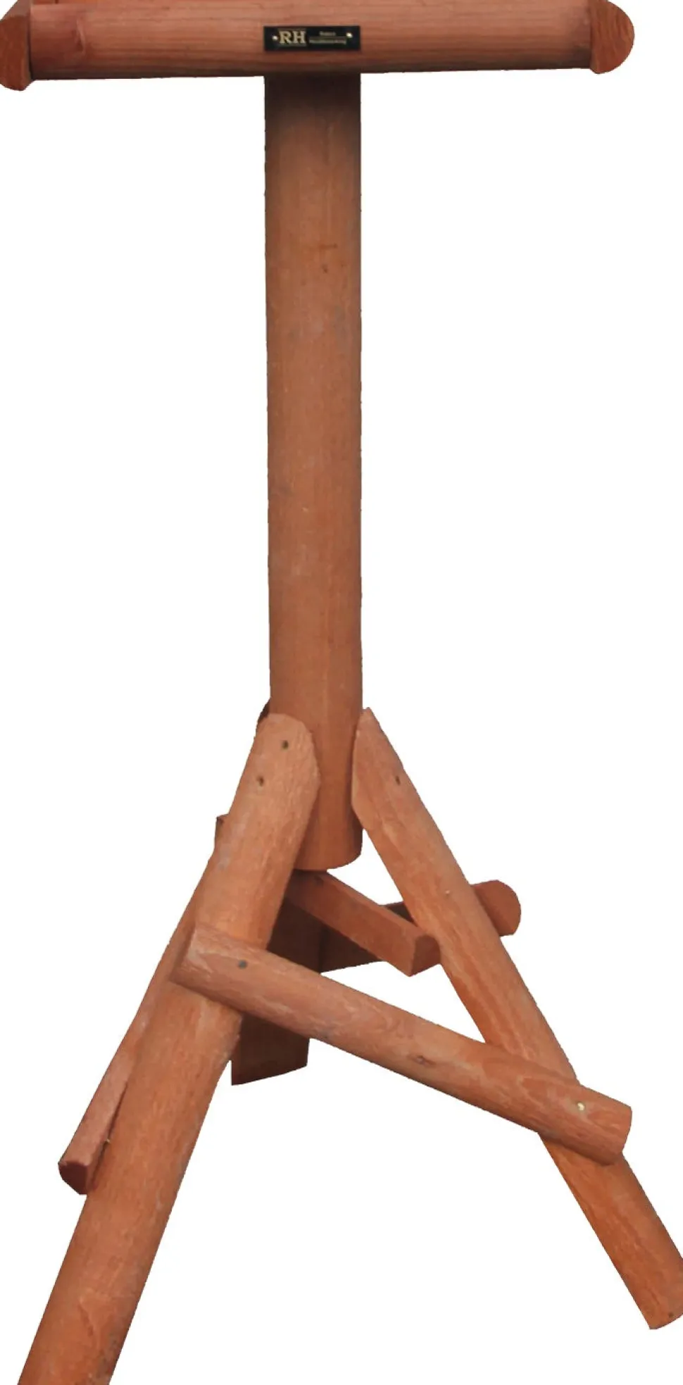 Vogelfuttertisch auf Ständer Holz 95 x 40 x 35 cm