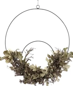 Wanddekoration natur D 40 cm