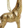 Weihnachtsbaumschmuck Safaridier Giraffe gold 9 x 3 x 10 cm
