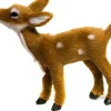 Weihnachtsbaumschmuck Waldtier Reh braun 11 x 9 x 8 cm