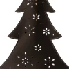 Weihnachtsdeko Baum mit 10 LEDs warmweiß H 31 cm