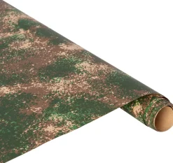 Weihnachtsdorf Untergrund Papier grün 60 x 200 cm