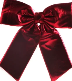 Weihnachtsschleife rot 28 x 28 cm