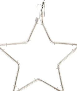 Weihnachtsstern beleuchtet mit 180 LEDs warmweiß D 30 cm