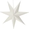 Weihnachtsstern Papy weiß 75 x 13 x 75 cm